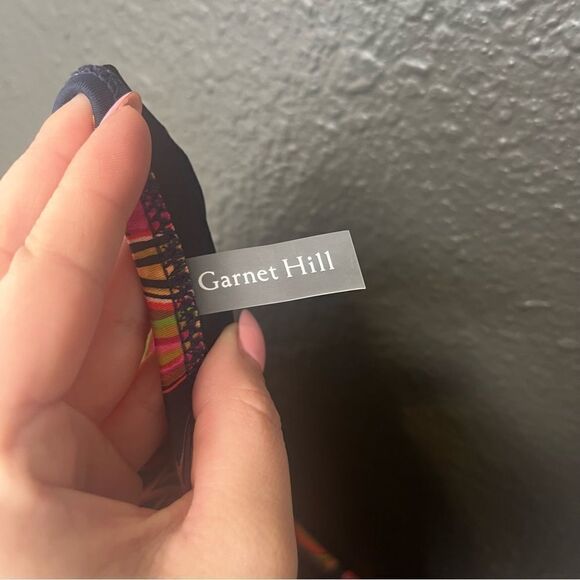 Garnet Hill Active Square-Neck One-Piece Swimsuit - Picture 10 of 11